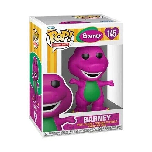 FUNKO RETRO TOYS - BARNEY THE DINOSAUR 3.75" POP VINYL FIGURE 145 NEW IN STOCK - Picture 3 of 3