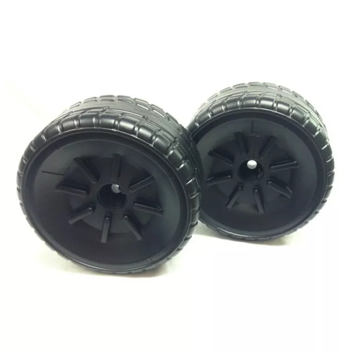 Power Wheels P8812 Barbie Mustang 2 wheels 1 Left 1 Right Wheel