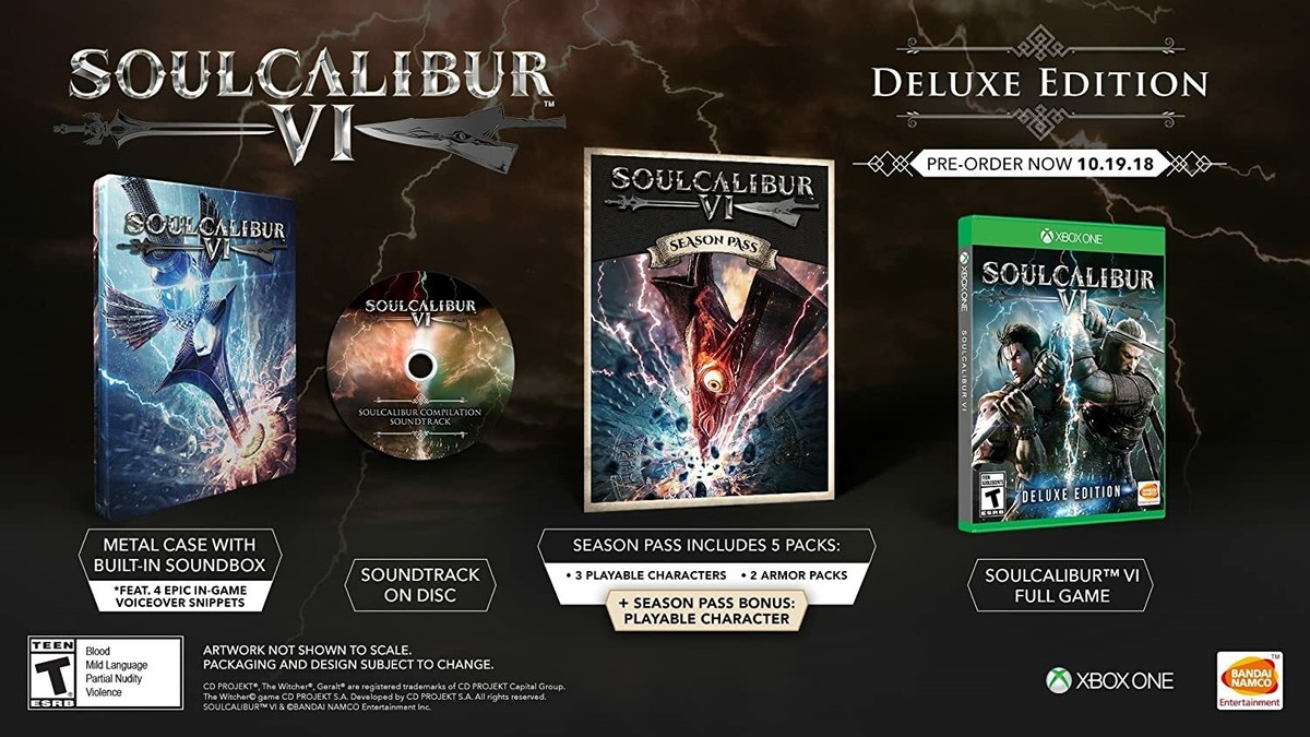 Soul Calibur VI (6) *DELUXE EDITION* (XBOX One) New [ LIMITED