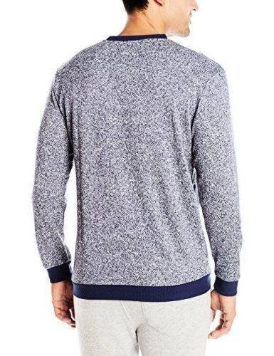 $65 Kenneth Cole Reaction Pijama Para Hombre Tejido Suave Azul Camiseta Prendas para Dormir Talla S Foto 2 de 2
