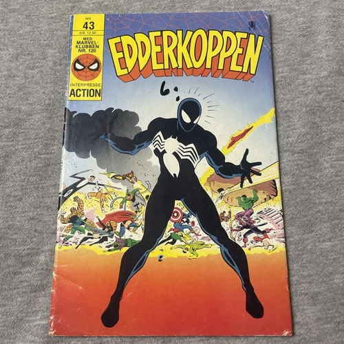 Marvel Secret Wars #8 Spider-Man Danish Edition