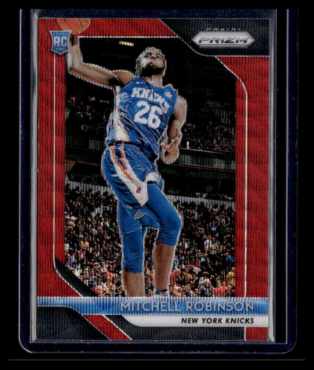 Mitchell Robinson 2018-19 Panini Prizm Ruby Wave Prizm #227 RC