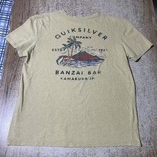 Quiksilver Surf Tee Shirt Size S 27897