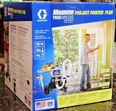 graco magnum project painter plus cleaning