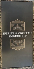 Cocktail Smoker Kit W/ Torch/2 Glasses/2 Ice Balls/4 Flavors Of Wood Chips NOB