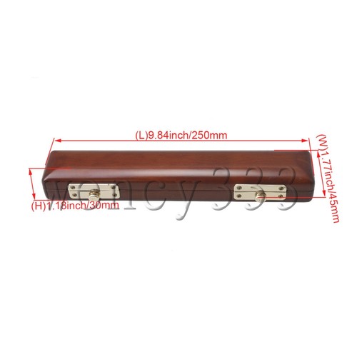 Solid Wood Flute Head Joint Case Wooden Storage Box Flute Mouthpiece Accessories - Picture 6 of 6