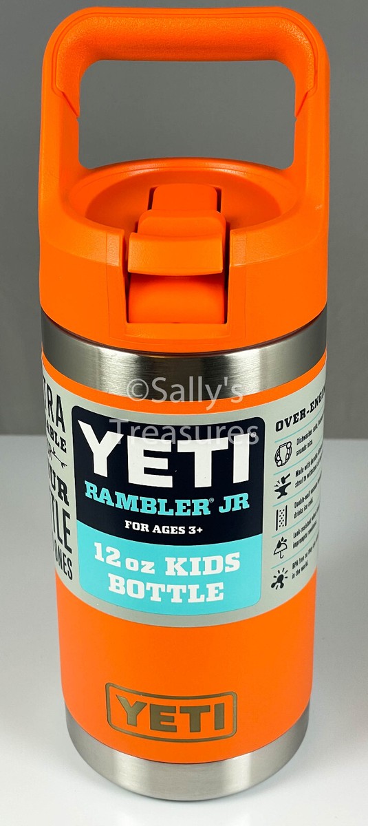 YETI Rambler Jr 12oz Kids Bottle with Straw Cap; Pick your