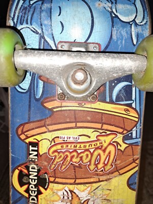 World Industries Old Skate Board Flame Boy, Wet Willy, Wet Dreams