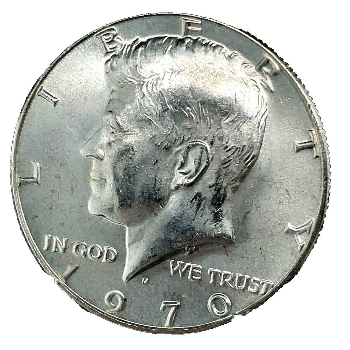 1970 D Kennedy Half Dollar BU Uncirculated Mint State 40% Silver