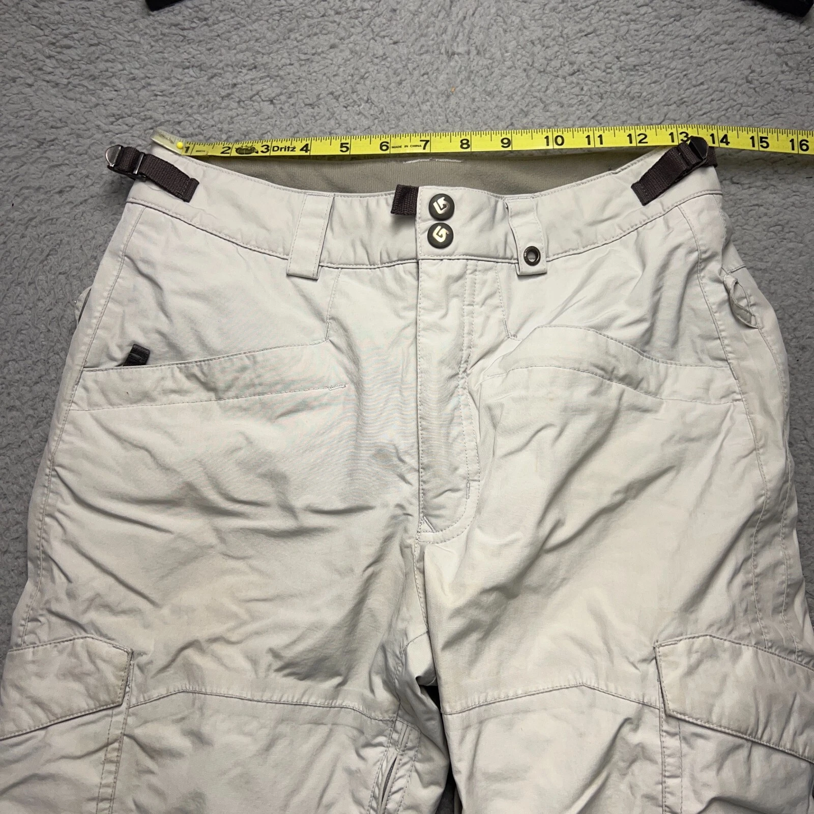 burton snowboard outdoor winter lined breathable pants
