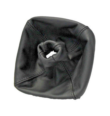 Gear Shift Knob Cover in Genuine Black Leather Suitable for Ford S-MAX 06/12 Mk1
