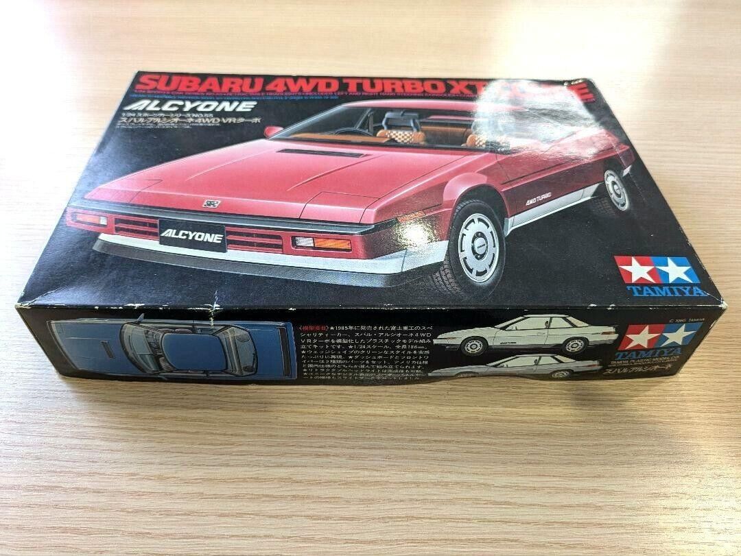 TAMIYA スバル 4WD ターボ XT クーペ 1/24 Subaru 4WD Turbo XT Coupe Alcyone, Tamiya 24055 (1985)