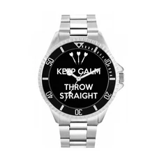 Toff London TLWL-8790 Mens Black Keep Calm Throw Straight Watch