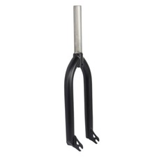 20" MX Steel Bicycle Fork 1- 1/8" Threadless Matte Black