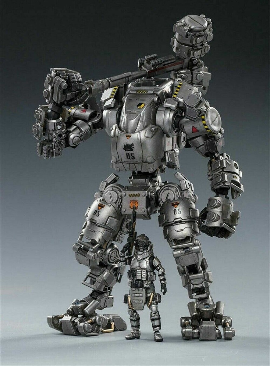 Steel Bone Robot Heavy Titanfall Mech & Driver Action Figure