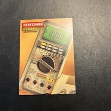 card Jb10b Sears Roebuck Craftsman 1998 #51 Professional Multimeter