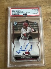 Ariel Almonte, PSA 9, 1st Bowman, Auto, Mint