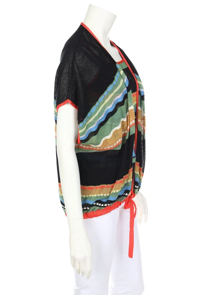 M Missoni Combination Lavorato a Maglia Lino I 44 = D 38 Multicolore - Immagine 2 di 4