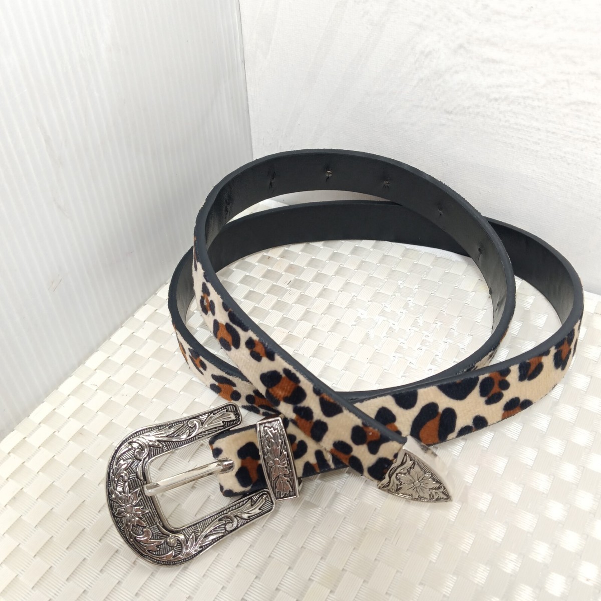 Y2K leopard fur long belt ファーベルト　AFB y3k Y2K fur belt ファーベルト AFB sk8 leopard 00s - メルカリ