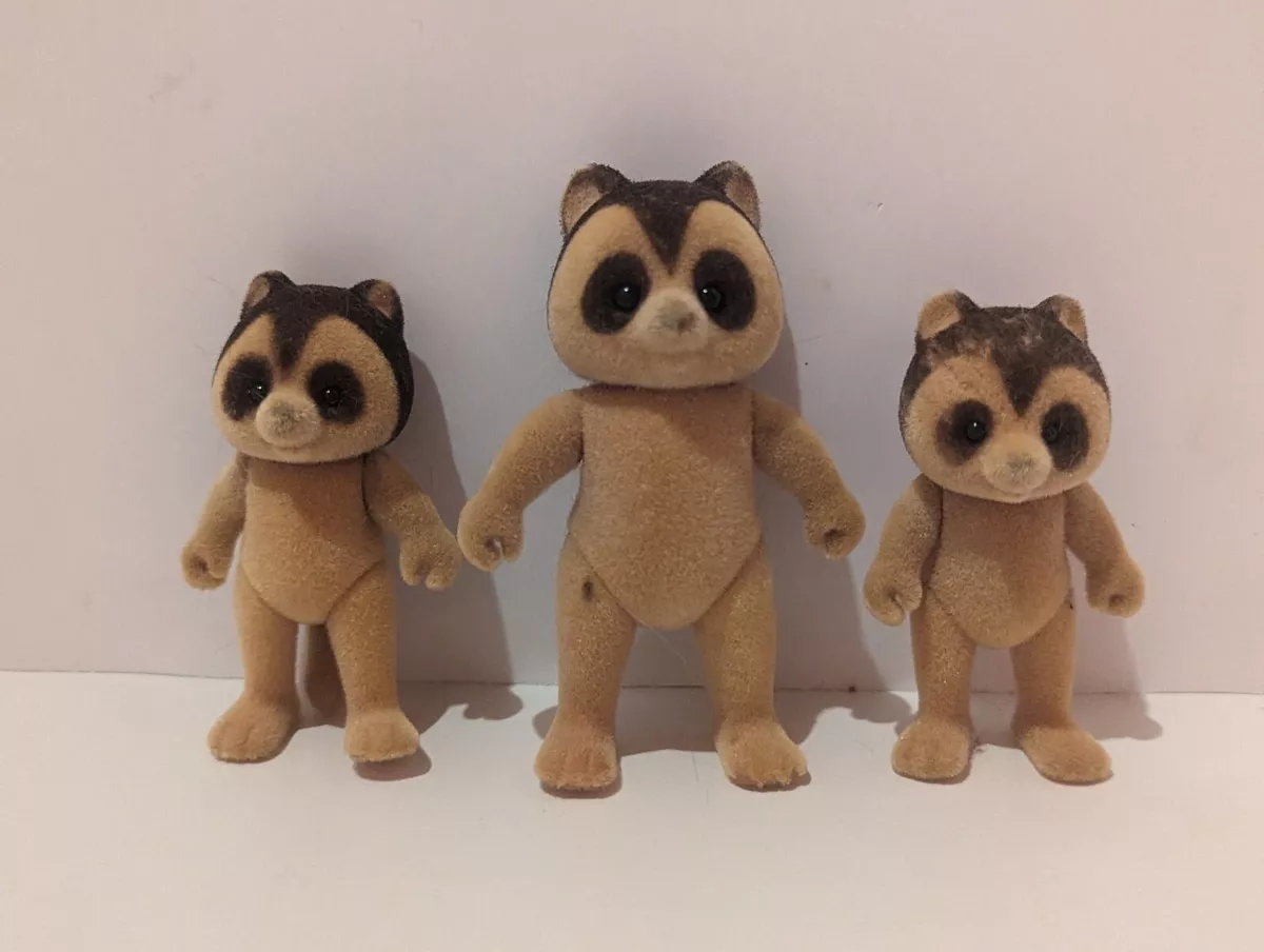 Calico critters raccoon family sale