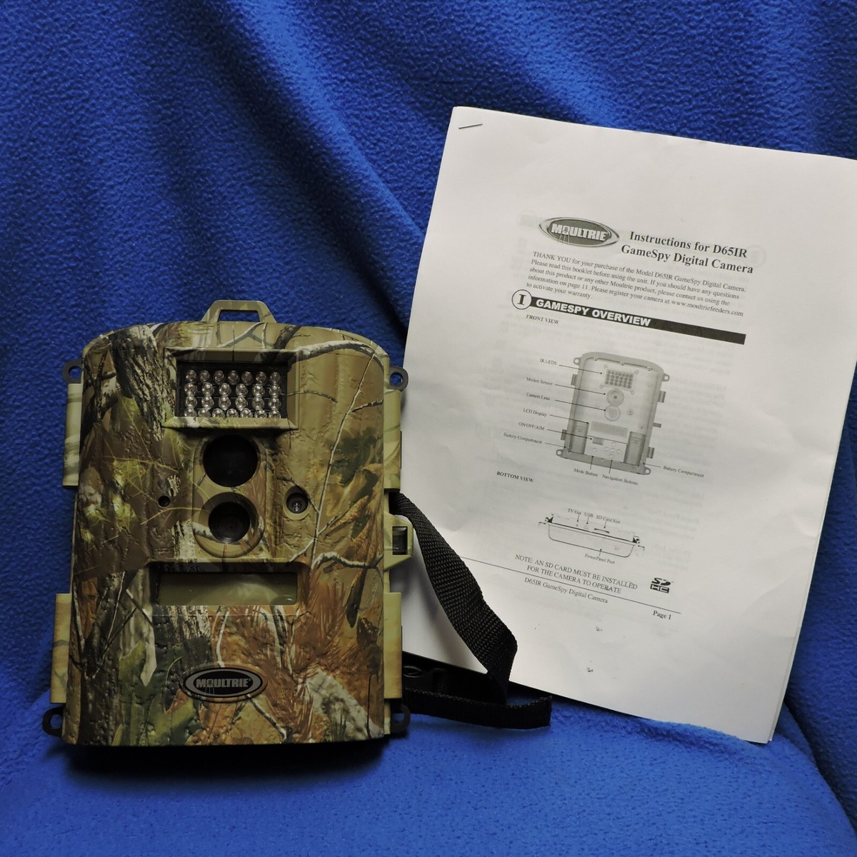 Moultrie D65IR Gamespy Digital Game Camera