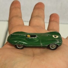 Vintage Lesney 41 Jaguar D Type Diecast Rare Wire Wheels