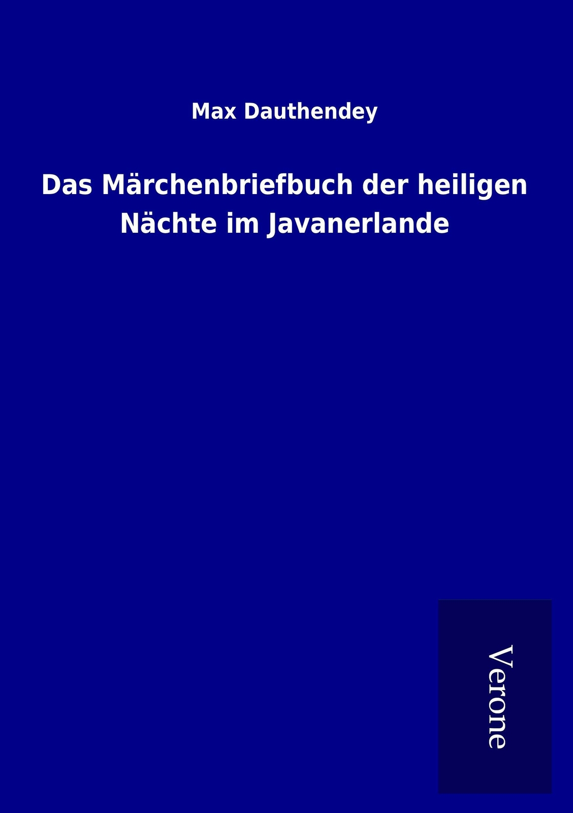 Das Märchenbriefbuch Der Heiligen Nächte Javanerlande | Buch |