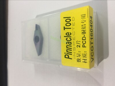 New 20pcs VCGT160404 PCD, for Aluminum copper Polycrystalline diamond tools