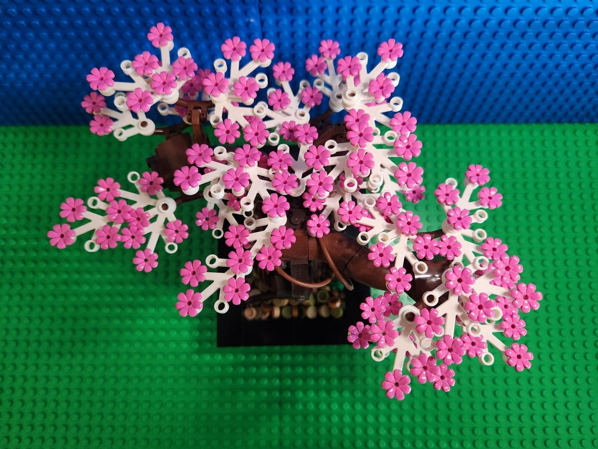 FLOWERS for LEGO Bonsai Tree to replace Frogs 10281, 100 ct