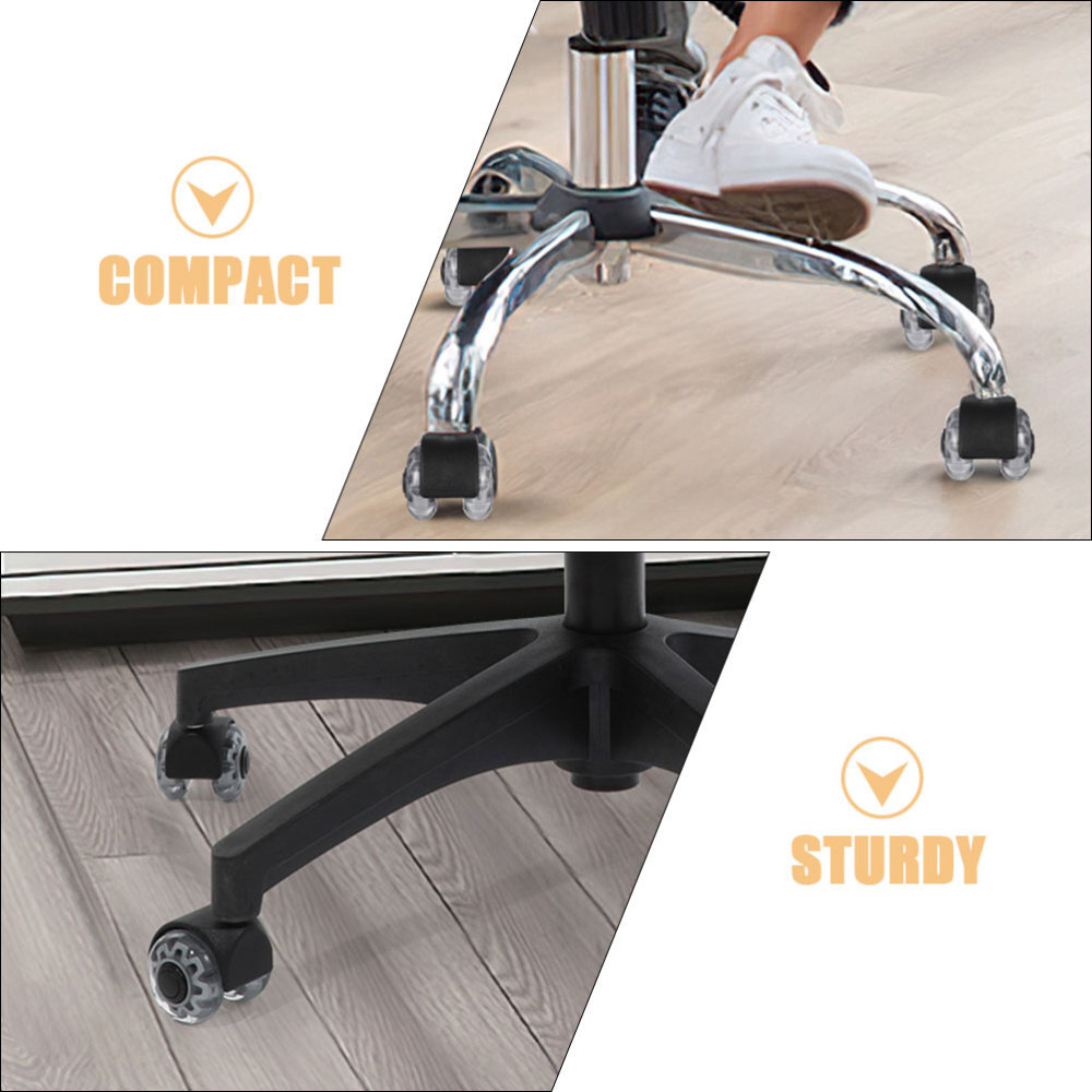 3pcs Furniture Caster Wheel Chair Wheel Replacements Computer Chair