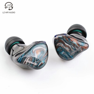 LZ A4 PRO Resin Hybrid Earphones Monitor Replaceable Filter Cavity Tuning Hole