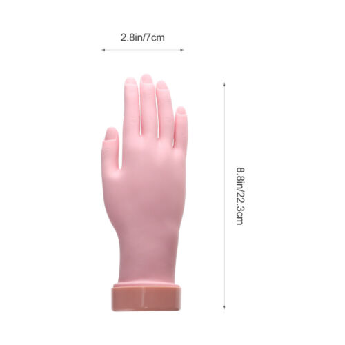 Maniküre Praxis Handprothese Nagelmodellage Nagelkunst-Übungshand Fräulein - Bild 8 von 12