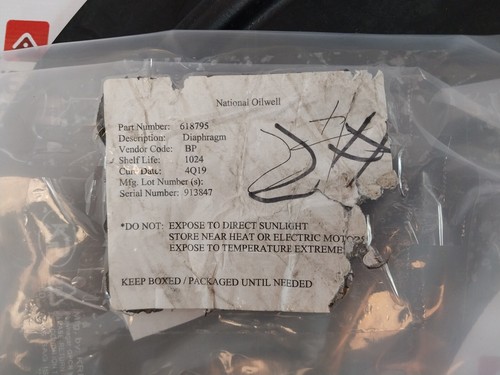 National Oilwell 618795 Rubber Flexible Coupling Shelf Life: 1024 - Picture 6 of 6