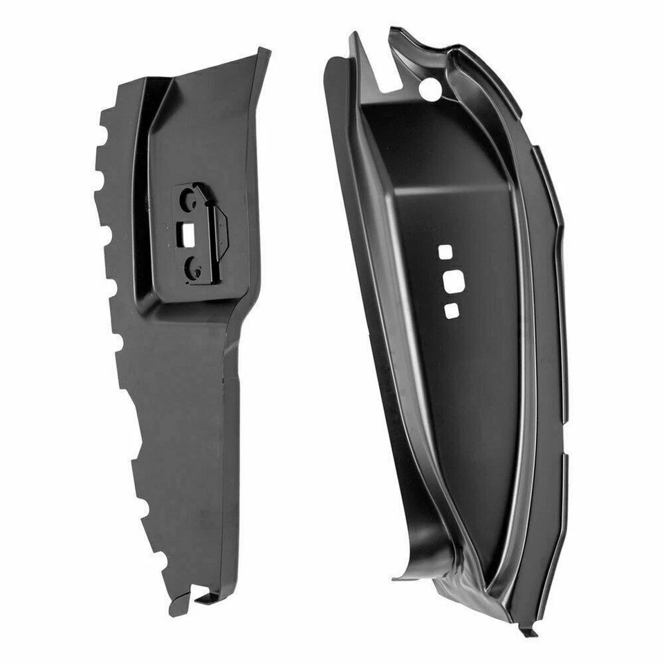 Pilar de bloqueo de jamba de puerta lateral derecha con refuerzo AMD se adapta a Fairlane 750-8468-R Foto 2 de 2