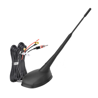 Active GPS DAB FM Car Roof Antenna with Amplifier 5m Cable for Pioneer Sony