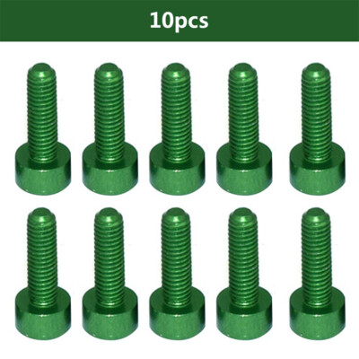 10/20/50PCS M3 6mm 8mm 10mm Aluminum Alloy Bolts Cup Head Hexagon Socket Screws
