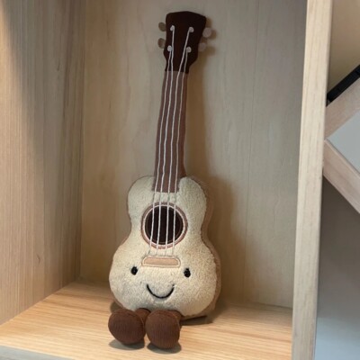 JellyCat Amuseables Ukulele Plush: BNWT Limited Edition Toy with
