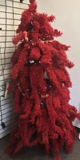 Sakes Fifth Ave~red Christmas Tree~xmas Window Display~NIB 7ft