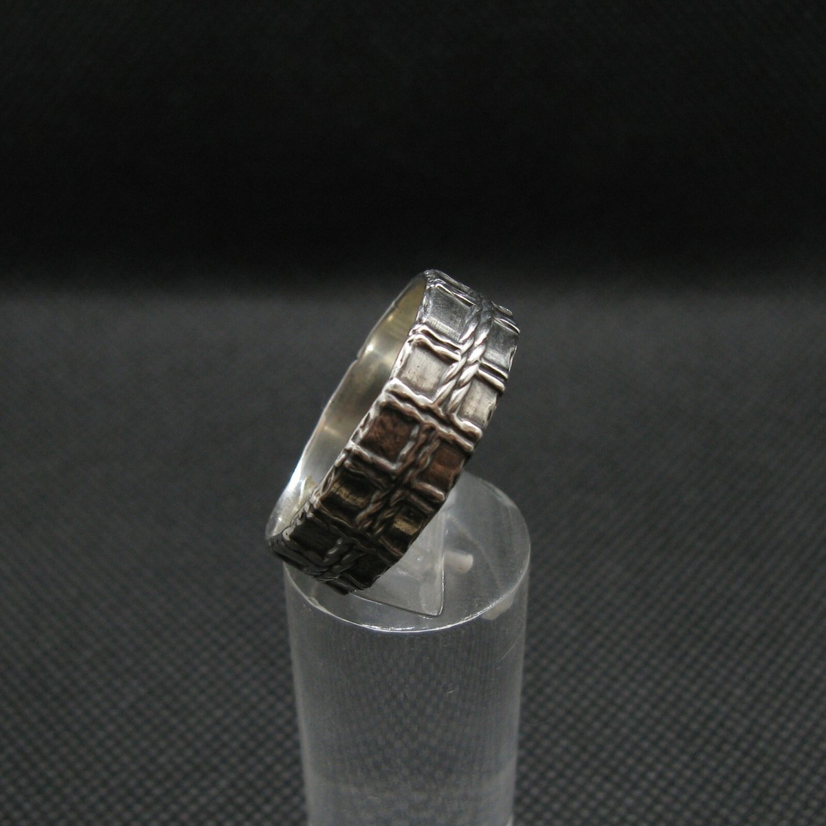 925 Sterlingsilber 6 X 9 Mm. Blauer Saphir & Zirkonia Zweifarbig