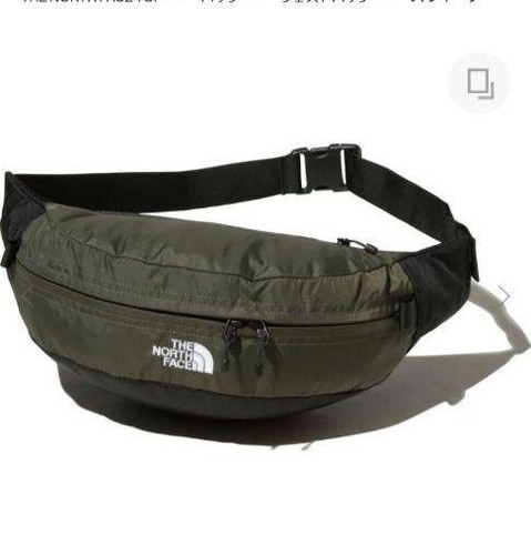 THE NORTH FACE marsupio in vita borsa da esterno TNF NM72204 nuovo verde talpa NT - Foto 6 di 6