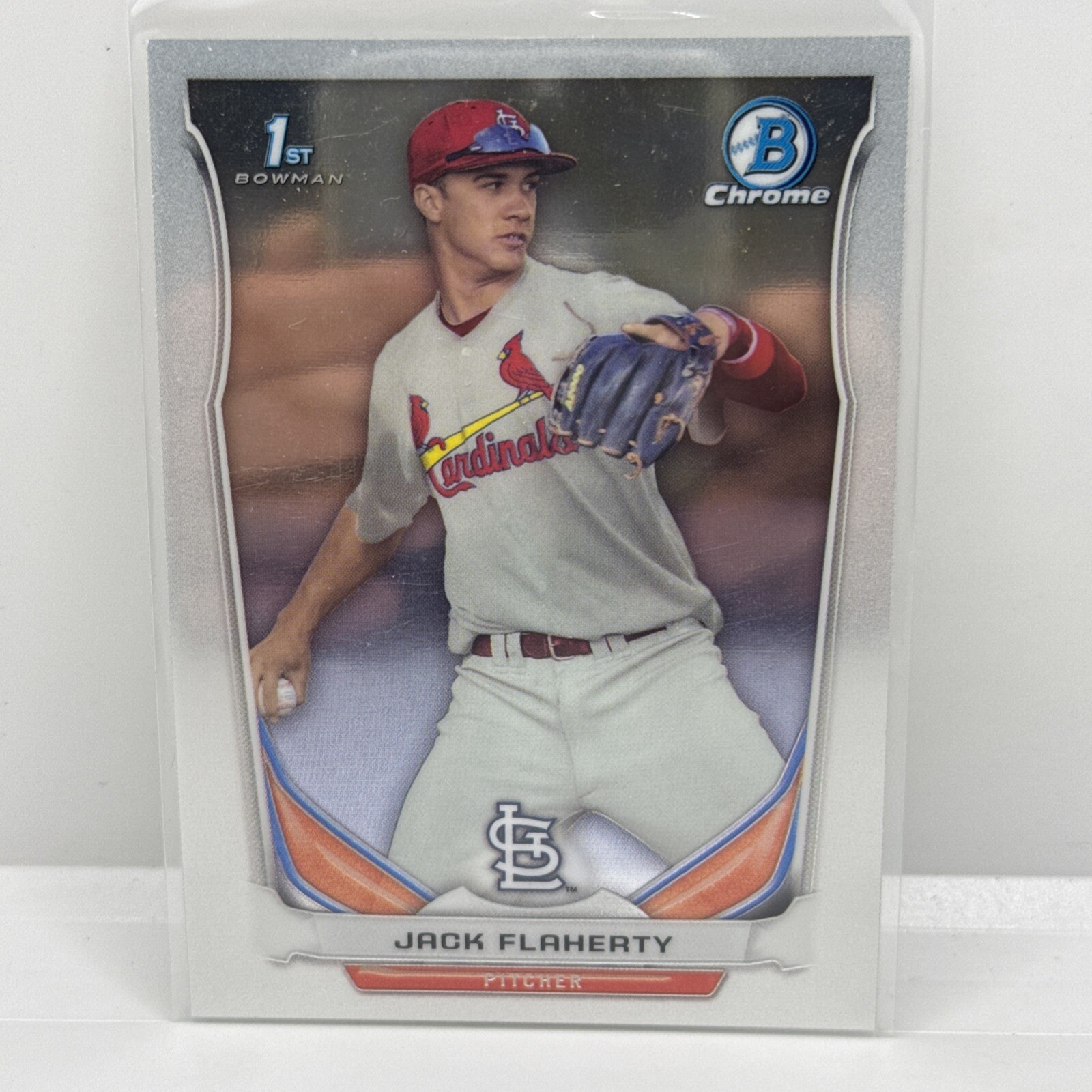 2014 Bowman Chrome Draft Picks #CDP30 Jack Flaherty CARDINALS 1st Bowman ⚾️NM/MT