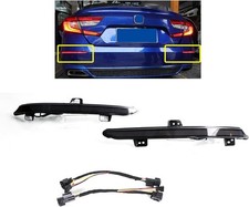 LED Rear Bumper Reflector Tail Lights Turn Signal Sequential Flashing Brake