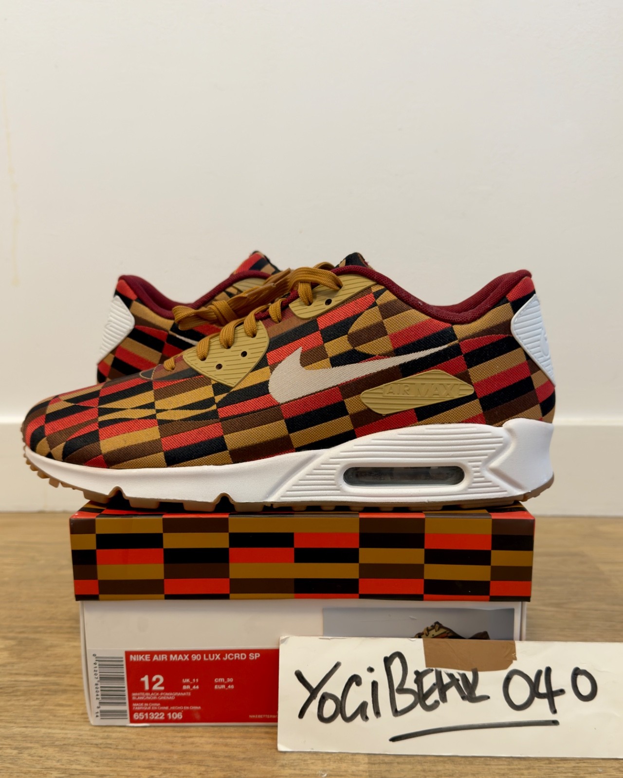 Nike Air Max 90 LUX JCRD SP Roundel London Underground DS BNIB UK11 image 3