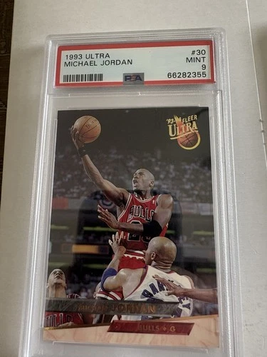 Fleer 1993-94 Ultra Michael Jordan Chicago Bulls #30 PSA 9 Graded