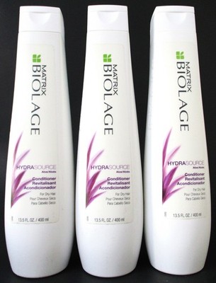 BIOLAGE by MATRIX Hydra Source Conditioner For Dry Hair 13.5 Oz 3 Pack