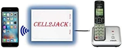 CELL2JACK - Cellphone to Home Phone Adapter, Make and Receive Cell Phone Call on