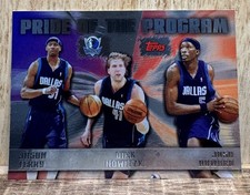 2006-07 Topps - Pride of the Program Dirk Nowitzki, Jason Terry, Josh Howard