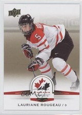 2014 Upper Deck Team Canada Juniors Gold Sepia Lauriane Rougeau #82 2l0
