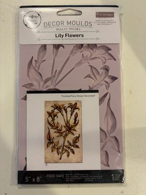 Re-Design with Prima Mould - LILY FLOWERS