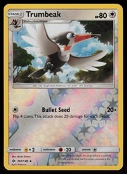 Trumbeak 107/149 Uncommon Reverse Holo Sun & Moon Base Set